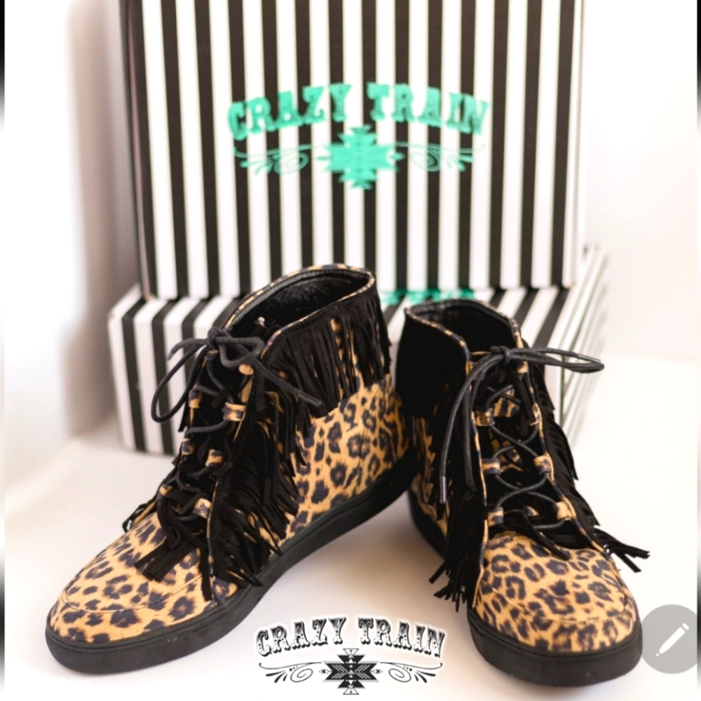 Crazy Train Shoes-Just My Luck Chucks